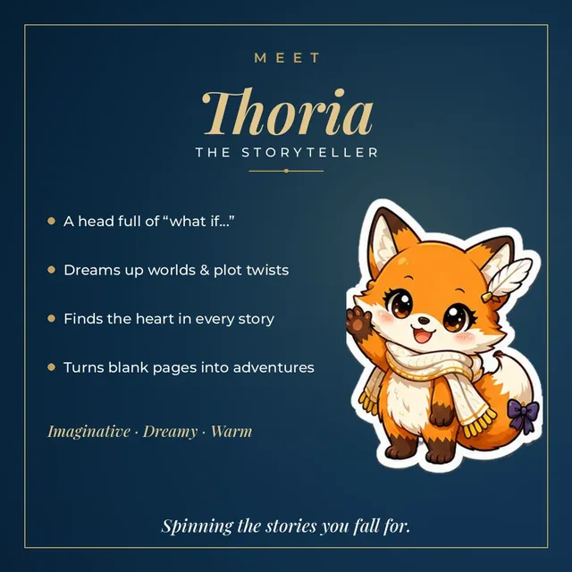Thoria, the storyteller