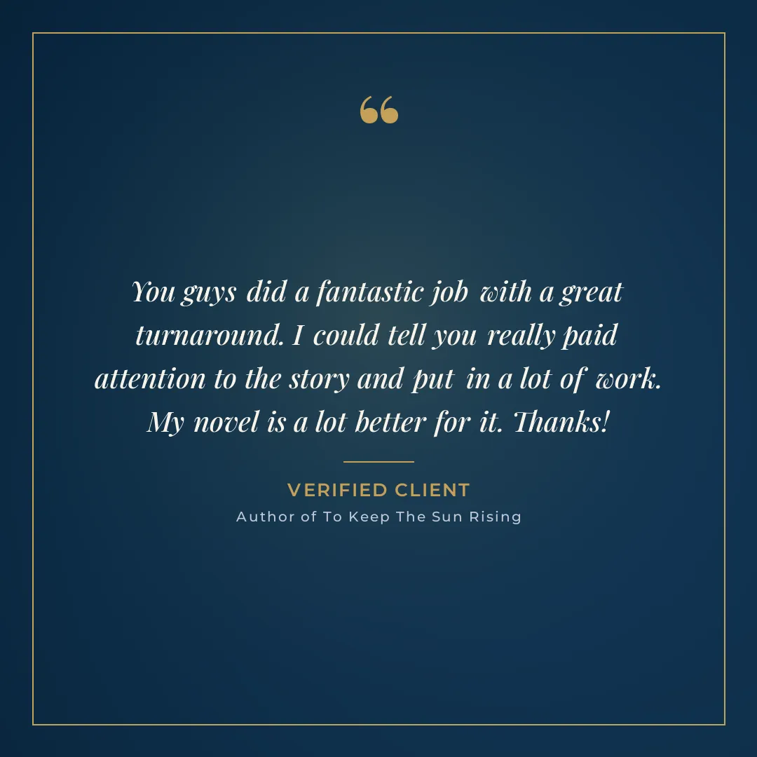 Testimonial from Verified Client